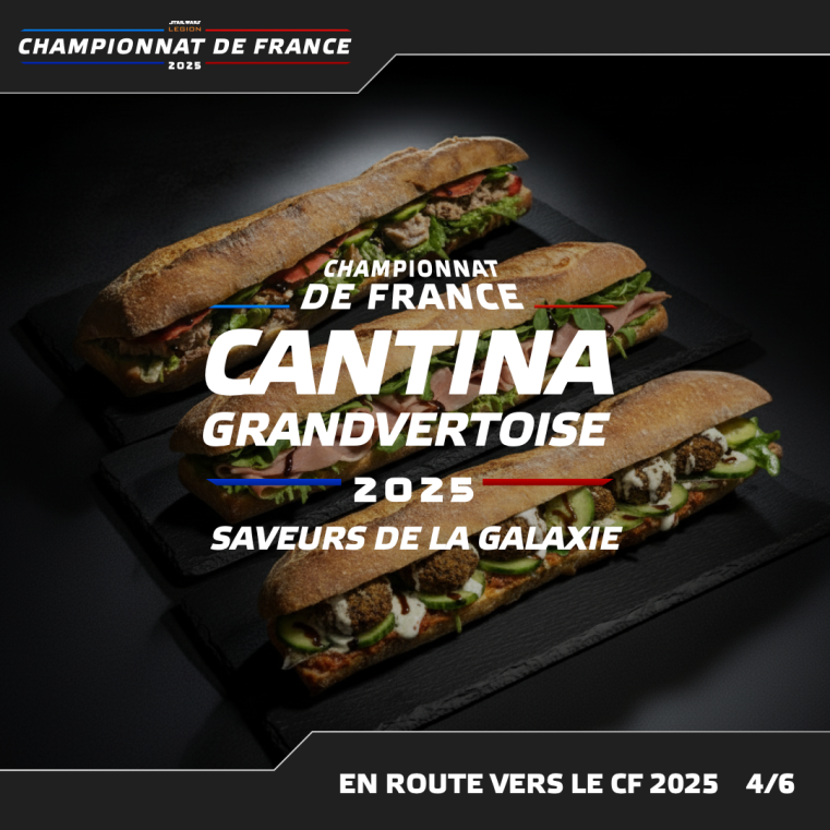 Déjeuner Championnat de France 2025 Star Wars Legion