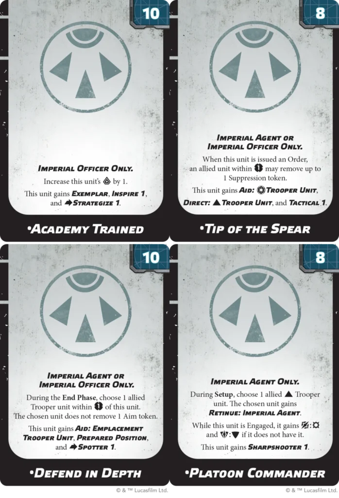 Nouvelles Cartes Star Wars Legion