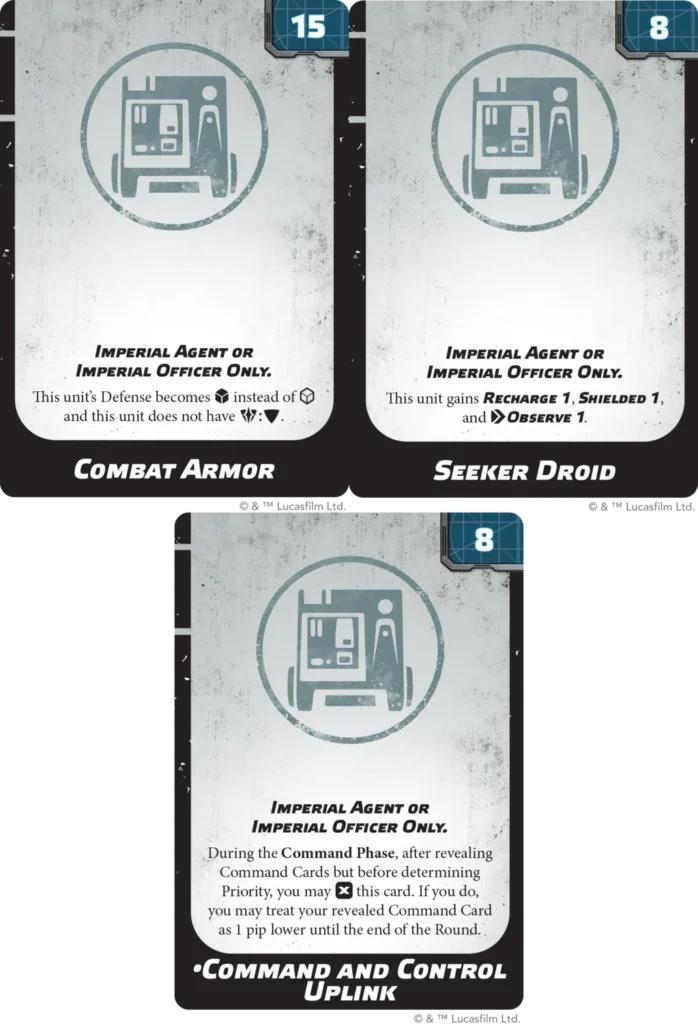 Nouvelles Cartes Star Wars Legion
