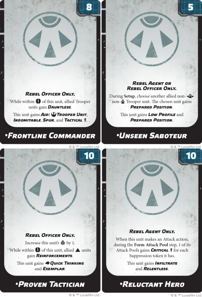 Star Wars Legion doctrines