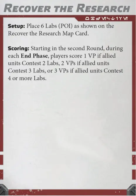 Battle Card Star Wars Legion