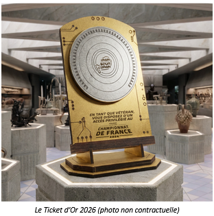 Ticket d'or Star Wars Legion