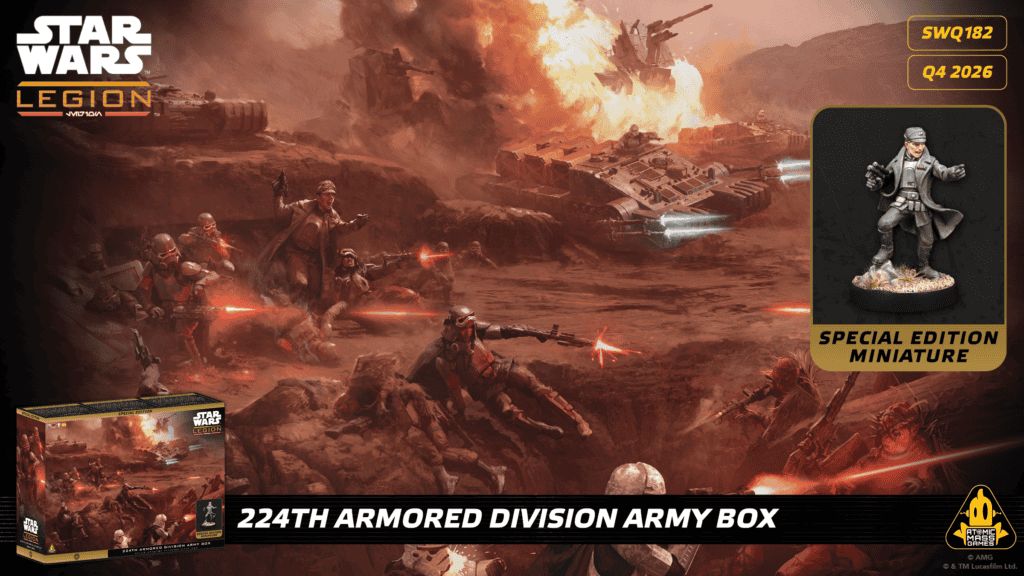 224th Armored Division Army Box Star Wars Legion, TX-225 Battle Force