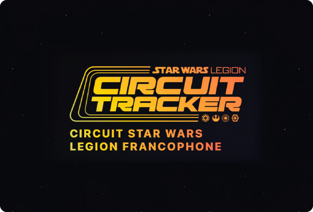 Logo du Circuit Tracker, outil de suivi du classement des tournois Star Wars Legion en France