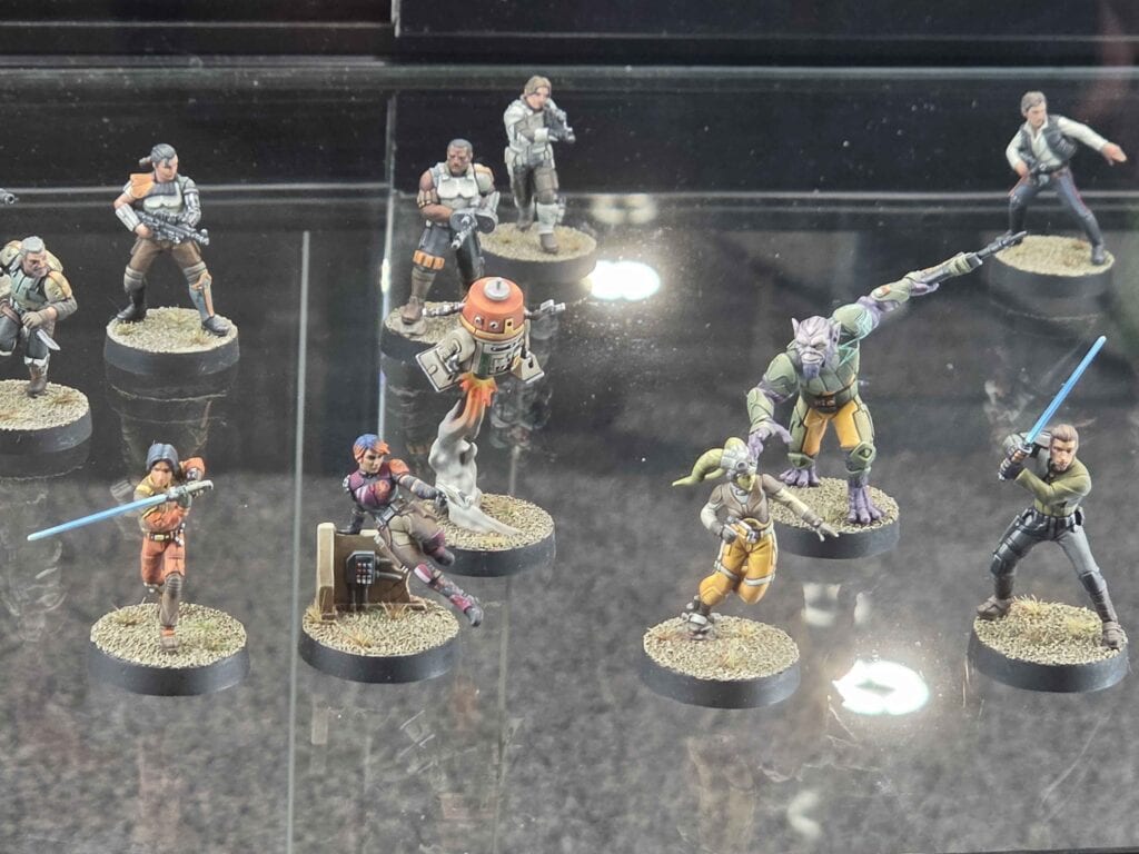 Ghost Crew figurines Star Wars Legion, Hera Kanan Ezra Zeb Chopper Sabine