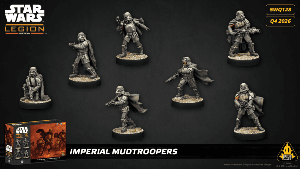 Mudtroopers figurines Star Wars Legion