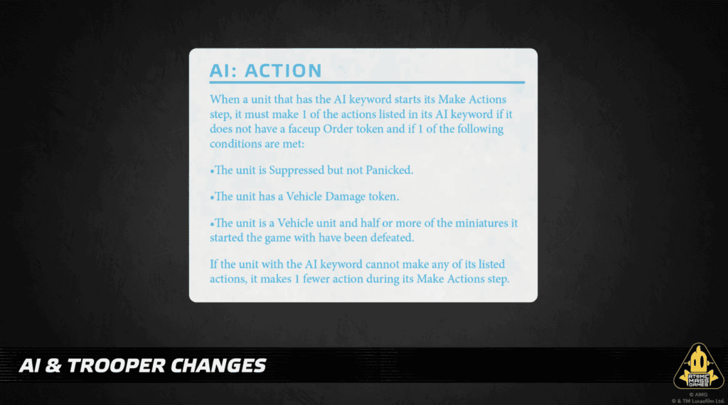 Texte de règle officiel du nouveau mot-clé IA : Action présenté dans la mise à jour avril 2026