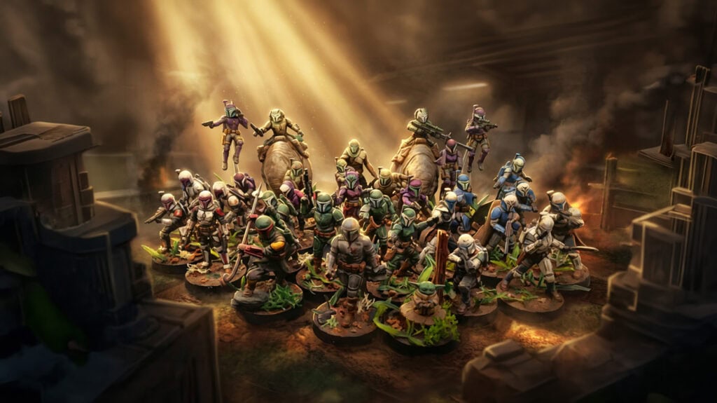 Figurines Mandaloriens nouvelle faction Star Wars Legion, clans et personnages révélés Adepticon 2026