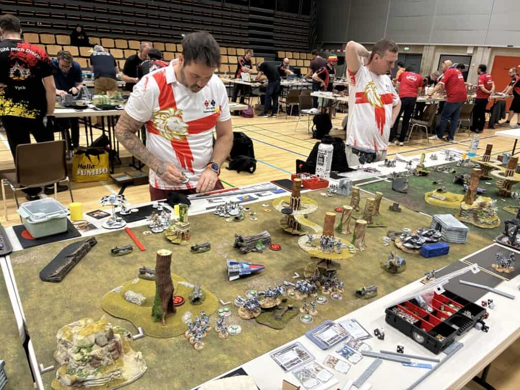Round 1 du WTC 2026 Star Wars Legion, partie contre England 2