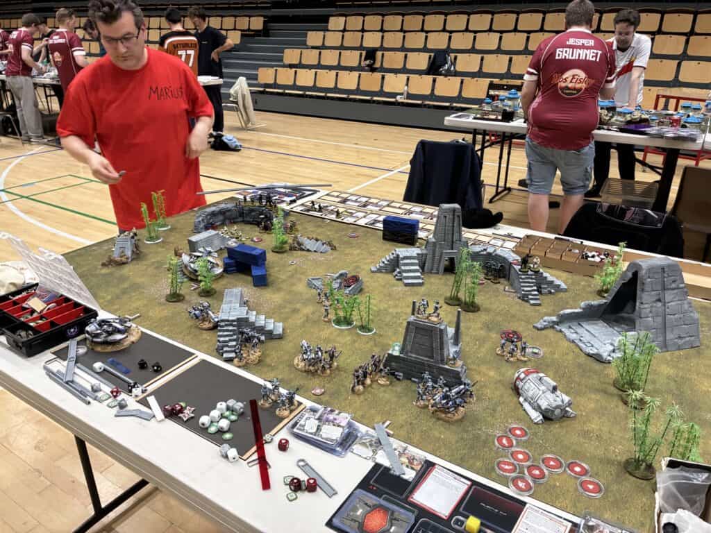 Round 2 du WTC 2026 Star Wars Legion, partie contre Norway 4