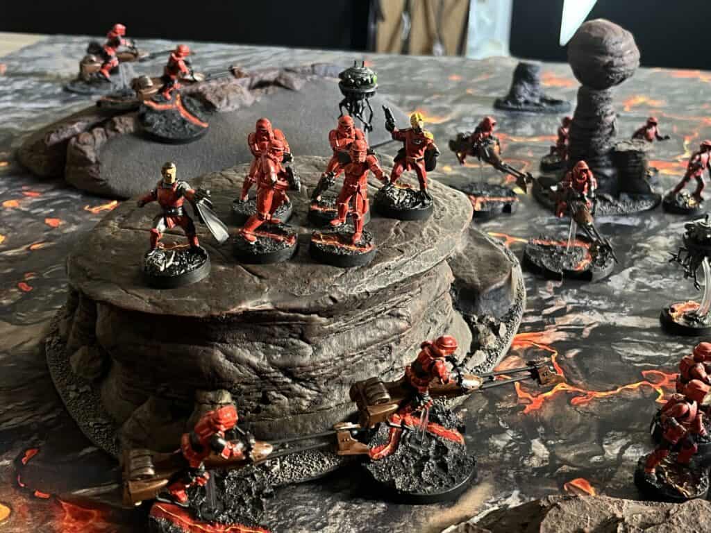 Stormtroopers et commandants Custom de l'armée Empire Tempest de Kintara