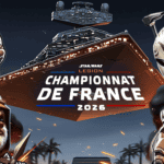 Affiche officielle du Championnat de France Star Wars Legion 2026, les 17 et 18 octobre à Vert-le-Grand