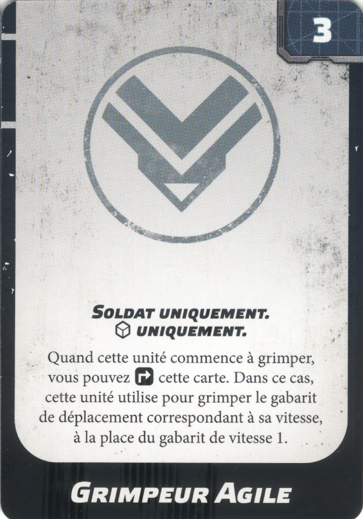 Grimpeur Agile (Agile Climber), carte d'amélioration Upgrade Card Pack 2 Star Wars Legion