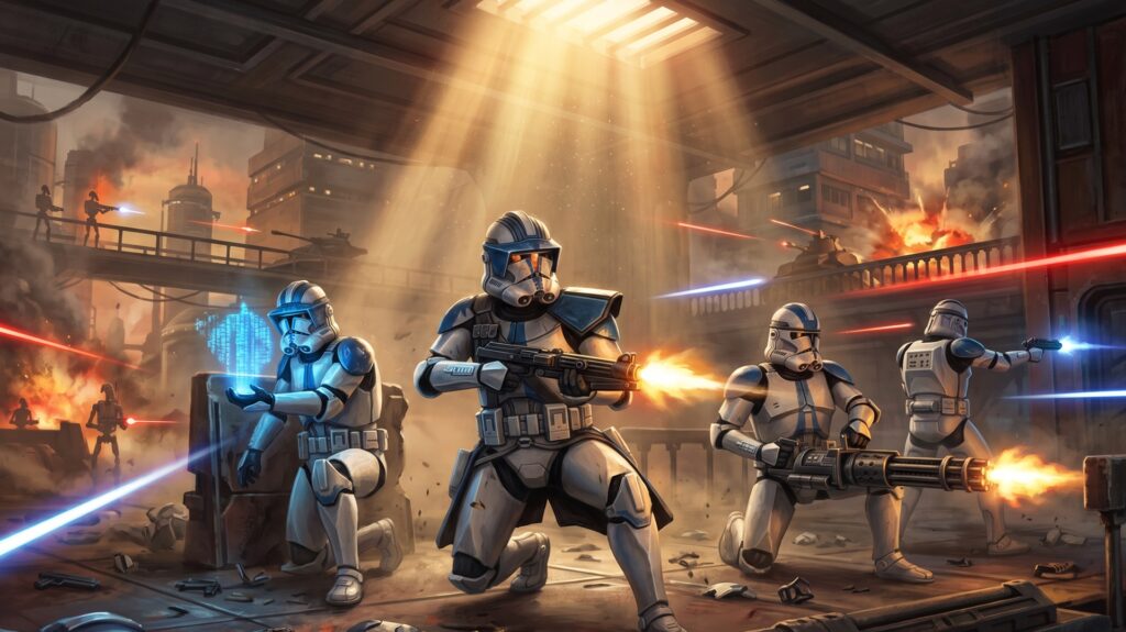 Meta GAR Star Wars Legion en mai 2026, état de la République Galactique